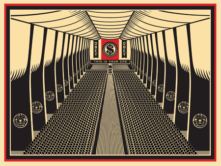 SHEPARD FAIREY AKA OBEY - THIS IS YOUR CHURCH