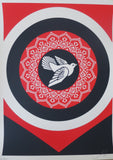 SHEPARD FAIREY AKA OBEY - Obey Peace Dove (Black) 2011