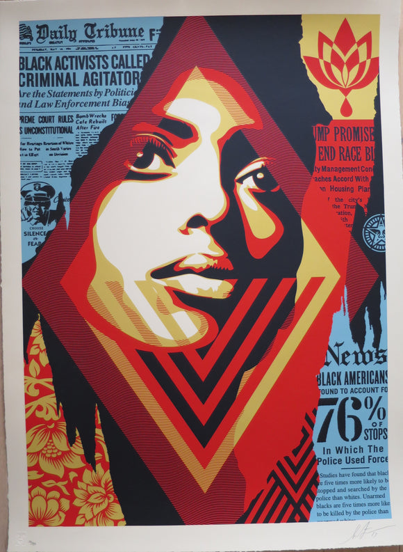 SHEPARD FAIREY AKA OBEY - Bias By Numbers Large Format