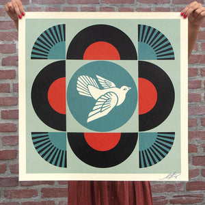 Shepard Fairey aka Obey - Geometric Dove