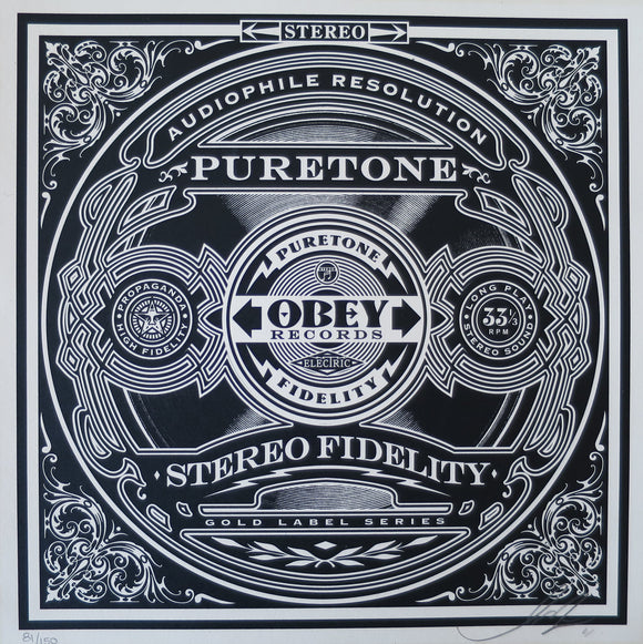 Shepard Fairey aka Obey - Puretone, 2011