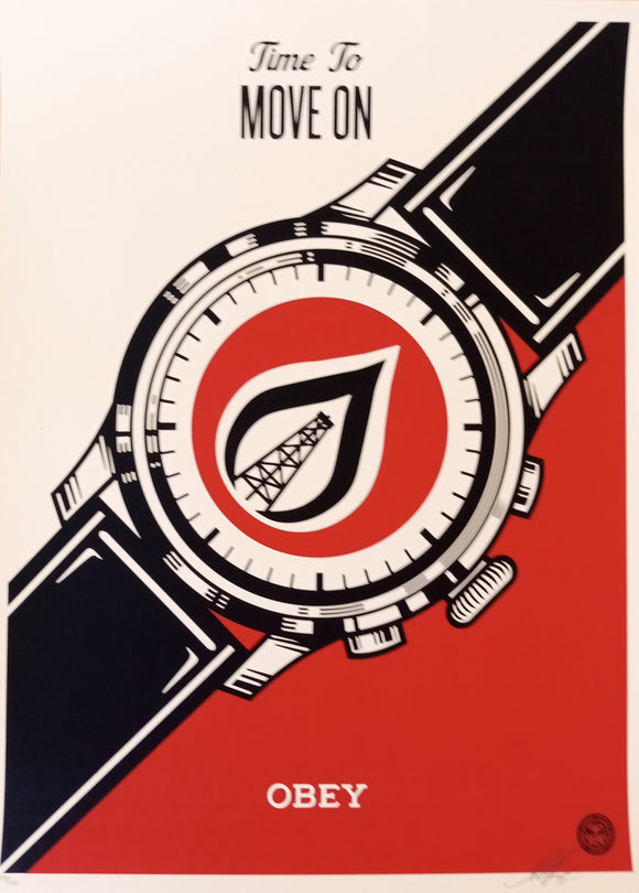 SHEPARD FAIREY AKA OBEY - Time To move on