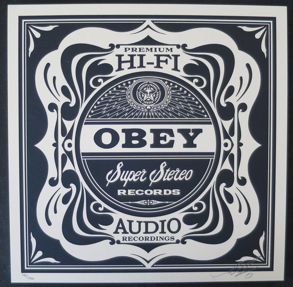 Shepard Fairey aka Obey - Super Stereo 2013