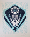 SHEPARD FAIREY AKA OBEY - Respect and Justice letterpress
