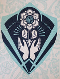 SHEPARD FAIREY AKA OBEY - Respect and Justice letterpress