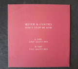 Queen & Cuntry - Don't Stop Me Now LP