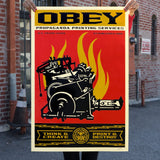 Shepard Fairey aka Obey - Print & Destroy