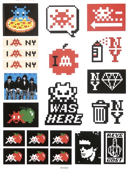 Space Invader - Stickers
